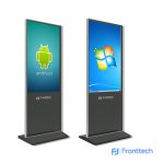 digital signage kiosk floor stand display for retail advertising | FrontTech360