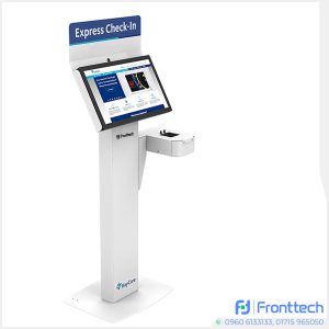health kiosk for hospital patient check in and self service