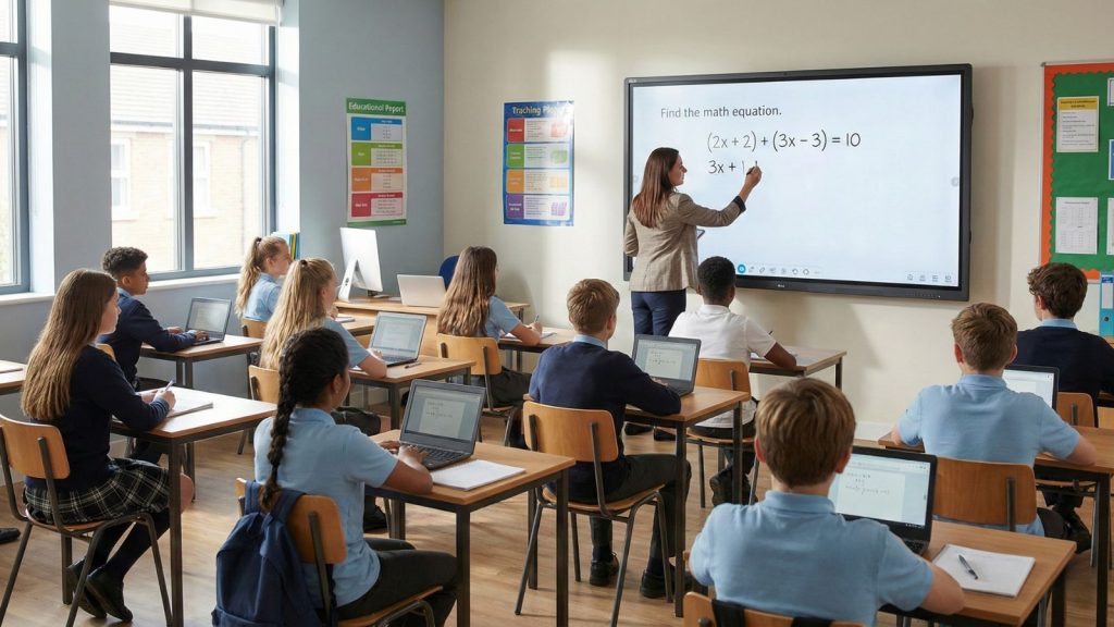 65-Inch Interactive Whiteboard used in classroom teaching and office presentation