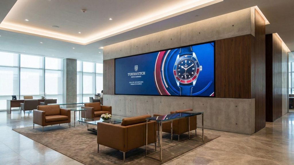 Indoor LED Display used in business showroom environment