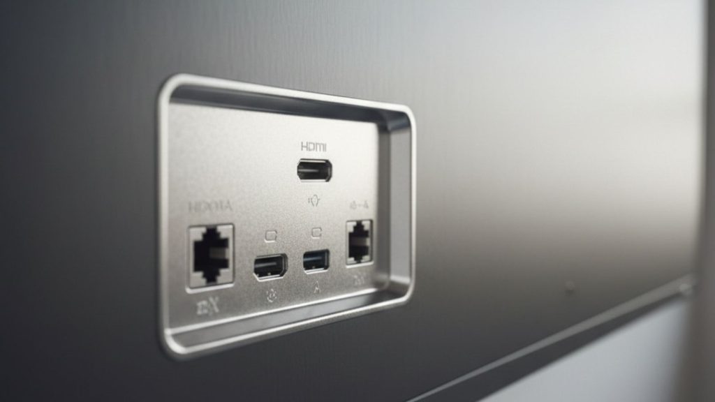 Interactive Whiteboard HDMI USB LAN connectivity ports